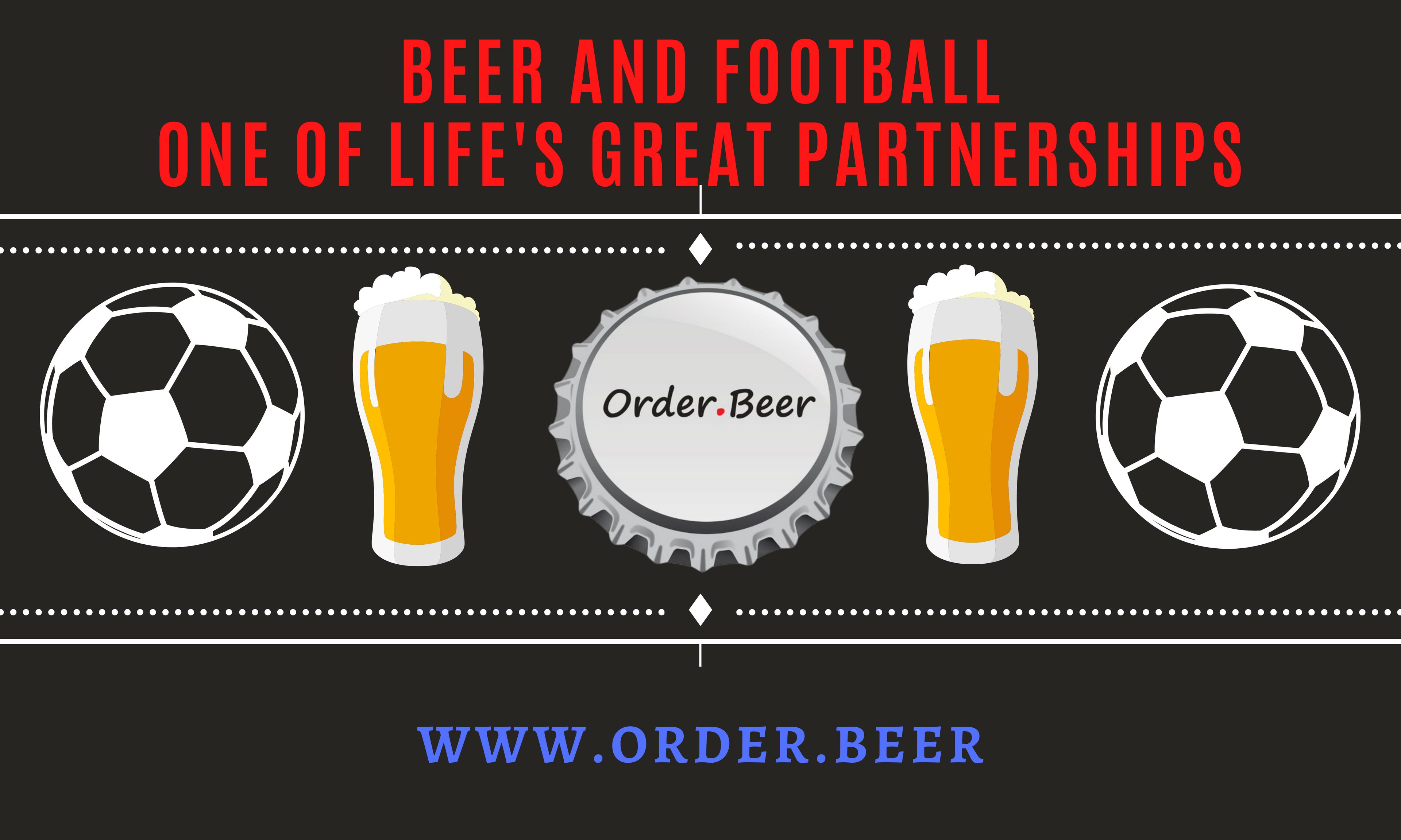 Beer and Football – One of life’s great partnerships