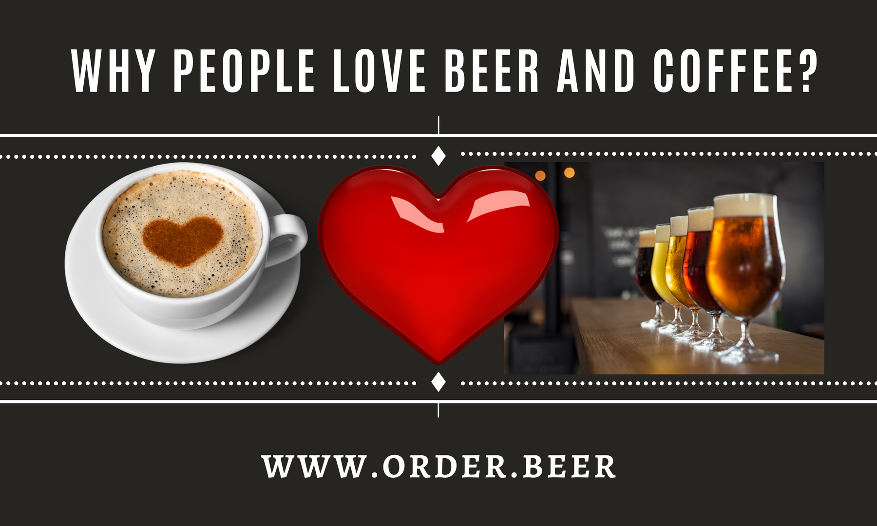 Why do people love beer and coffee?