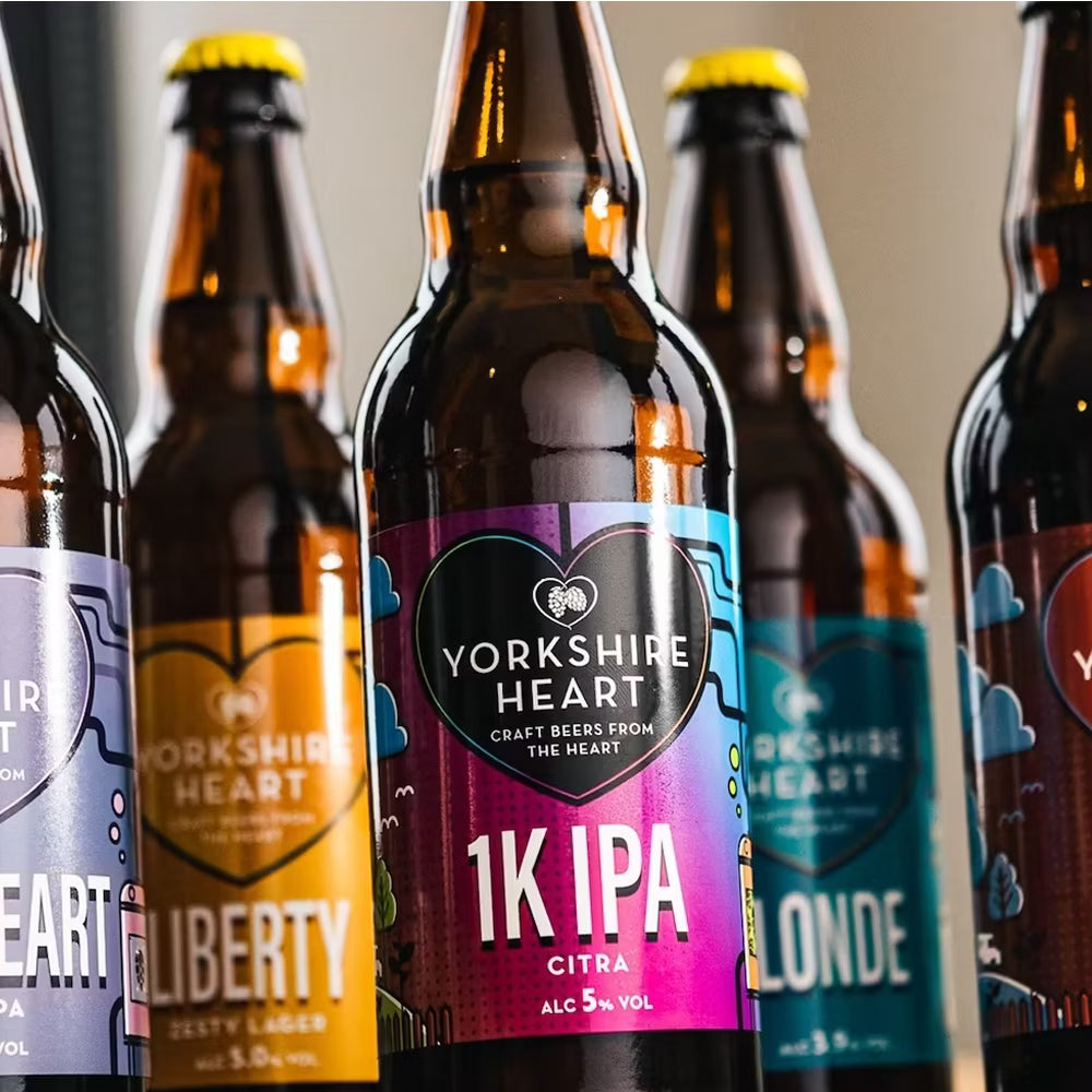 Yorkshire Heart Beer Cases