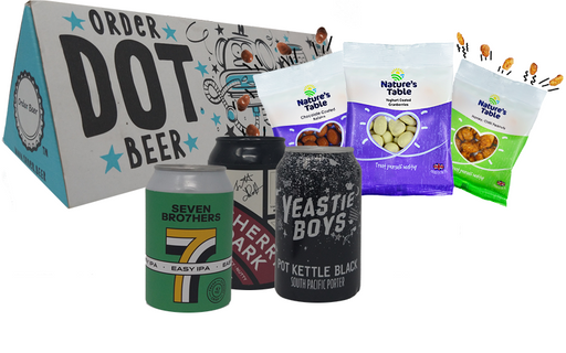 Beer Tube Monthly Subscription with snacks
