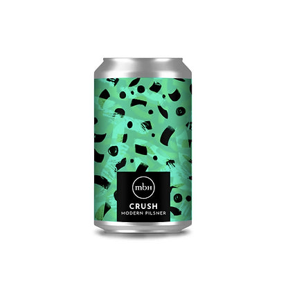 Mobberley Brewhouse 330ml cans - Crush Modern Pilsner