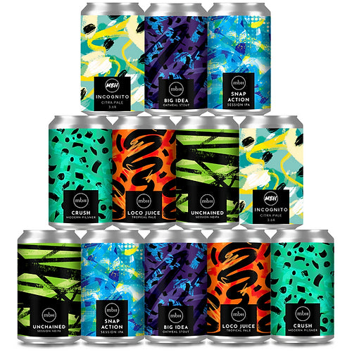Mobberley Brewhouse Cantastic Selection 24x330ml cans
